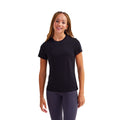 Noir - Side - Tri Dri - T-Shirt sport - Femme