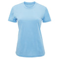 Turquoise chiné - Front - Tri Dri - T-Shirt sport - Femme