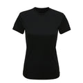 Noir - Front - Tri Dri - T-Shirt sport - Femme