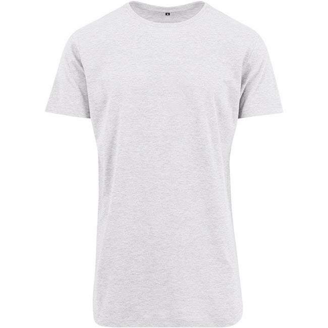 Blanc - Front - Build Your Brand - T-shirt long à manches courtes - Homme