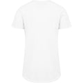 Blanc - Side - Build Your Brand - T-shirt long à manches courtes - Homme