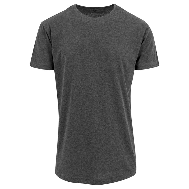 Gris foncé - Front - Build Your Brand - T-shirt long à manches courtes - Homme