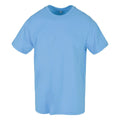 Bleu ciel - Front - Build Your Brand - T-shirt à col rond - Homme