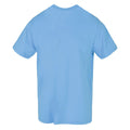 Bleu ciel - Back - Build Your Brand - T-shirt à col rond - Homme