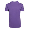 Violet vif - Back - Build Your Brand - T-shirt à col rond - Homme