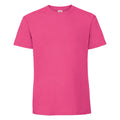 Fuchsia - Front - Fruit Of The Loom - T-shirt - Hommes