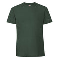 Vert bouteille - Front - Fruit Of The Loom - T-shirt - Hommes