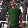 Vert bouteille - Back - Fruit Of The Loom - T-shirt - Hommes