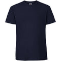 Bleu marine foncé - Front - Fruit Of The Loom - T-shirt - Hommes