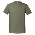 Olive - Front - Fruit Of The Loom - T-shirt - Hommes