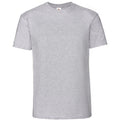 Gris chiné - Front - Fruit Of The Loom - T-shirt - Hommes