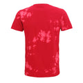 Rouge - Back - Colortone - T-shirt délavé - Mixte