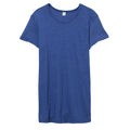 Bleu roi chiné - Front - Alternative Apparel - T-shirt 50-50 - Femme