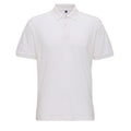 Blanc - Front - Asquith & Fox - Polo Super Leger - Homme