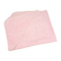 Rose clair - Front - A&R Towels - Serviette à capuche moyenne pour bébé - enfant en bas âge