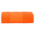 Orange vif - Front - A&R - Serviette de bain PRINT-ME