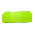 Vert fluo - Front - A&R - Serviette de bain large