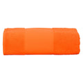 Orange vif - Front - A&R - Serviette de bain large