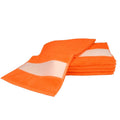 Orange vif - Front - A&R - Serviette de sport SUBLI-ME