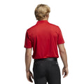 Rouge - Back - Adidas -  Polo PERFORMANCE - Hommes