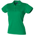 Vert tendre - Front - Henbury - Polo sport à forme ajustée - Femme