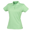 Vert citron - Front - Henbury - Polo sport à forme ajustée - Femme
