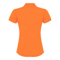 Orange brûlé - Back - Henbury - Polo sport à forme ajustée - Femme