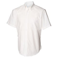 Blanc - Front - Henbury - Chemise à manches courtes - Homme