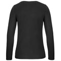 Noir - Back - B&C - T-shirt #E150 - Femme