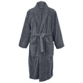 Gris foncé - Front - A&R Towels - Robe de chambre - Adulte