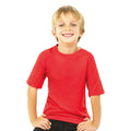 Rouge - Side - Spiro - T-shirt manches courtes - Garçon