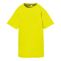 Jaune vif - Front - Spiro - T-shirt manches courtes - Garçon