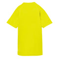 Jaune vif - Back - Spiro - T-shirt manches courtes - Garçon