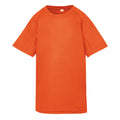 Orange vif - Front - Spiro - T-shirt manches courtes - Garçon