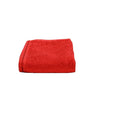 Feu - Rouge - Front - ARTG -  Serviette de bain pour invités