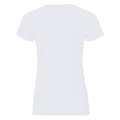 Blanc - Back - Russell - T-shirt bio AUTHENTIC - Femme