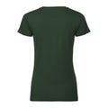 Vert foncé - Back - Russell - T-shirt bio AUTHENTIC - Femme