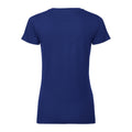 Bleu roi - Back - Russell - T-shirt bio AUTHENTIC - Femme