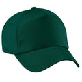 Vert bouteille - Front - Beechfield - Lot de 2 casquettes de baseball - Adulte