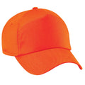 Orange - Front - Beechfield - Lot de 2 casquettes de baseball - Adulte