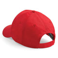 Rouge vif - Side - Beechfield - Lot de 2 casquettes de baseball - Adulte