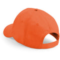 Orange - Side - Beechfield - Lot de 2 casquettes de baseball - Adulte