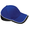 Bleu roi vif-Blanc - Front - Beechfiel - Lot de 2 casquettes de sport - Adulte