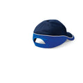 Bleu marine-Bleu roi vif-Blanc - Back - Beechfiel - Lot de 2 casquettes de sport - Adulte