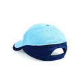Bleu ciel-Bleu marine - Back - Beechfiel - Lot de 2 casquettes de sport - Adulte