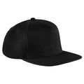 Noir-Noir - Front - Beechfield - Lot de 2 casquettes à visière plate - Adulte