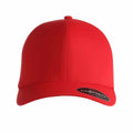 Rouge - Front - Yupoong - Lot de 2 casquettes imperméables FLEXFIT - Adulte