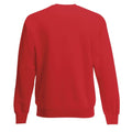 Rouge - Back - Fruit Of The Loom - Sweatshirt classique - Enfant unisexe (Lot de 2)