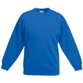 Bleu roi - Front - Fruit Of The Loom - Sweatshirt classique - Enfant unisexe (Lot de 2)