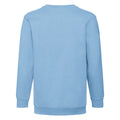 Bleu ciel - Back - Fruit Of The Loom - Sweatshirt classique - Enfant unisexe (Lot de 2)